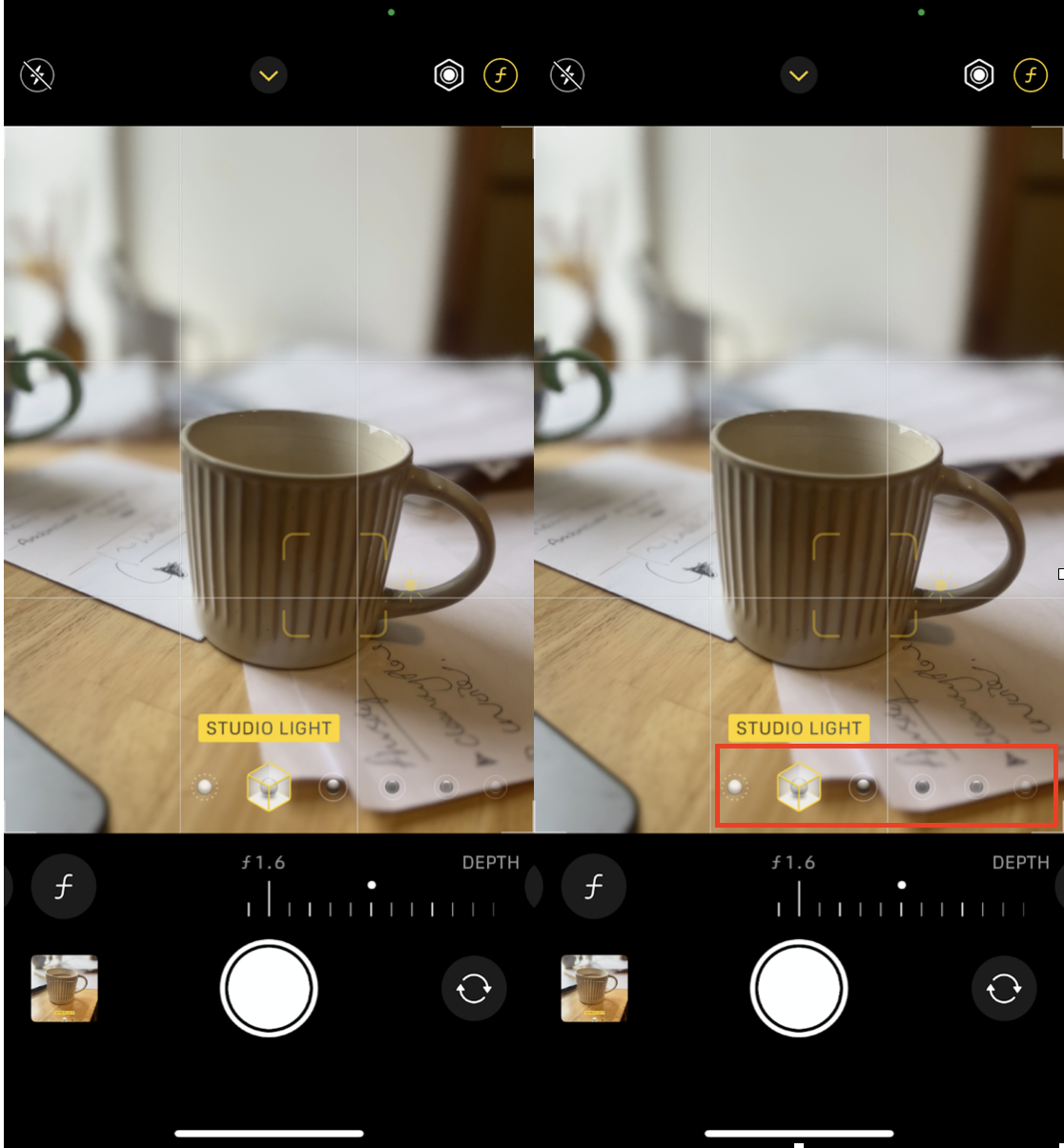 How to blur the background on a selfie?